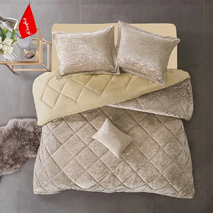 روتختی مینیمال مخمل طرح لوزی