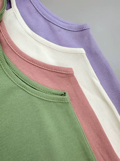 تاپ دو بند پنبه کبریتی کد 4001