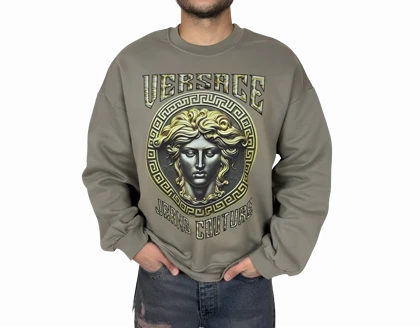 دورس خاکی شیک سه نخ طرح دار