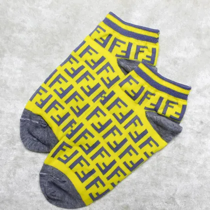 جوراب مچی فن.دی زرد کد 318