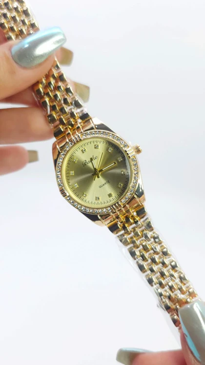 ساعت مچی زنانه باوک Baoke نگین‌دار با موتور کوارتز