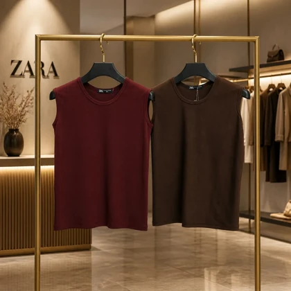 تاپ کبریتی سایز بزرگ زنانه