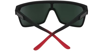 عینک آفتابی اسپای SPY FLYNN SOFT MATTE BLACK/RED FADE - HAPPY GRAY GREEN W/RED FLASH