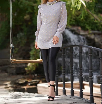 شومیز زنانه کرپ حریر