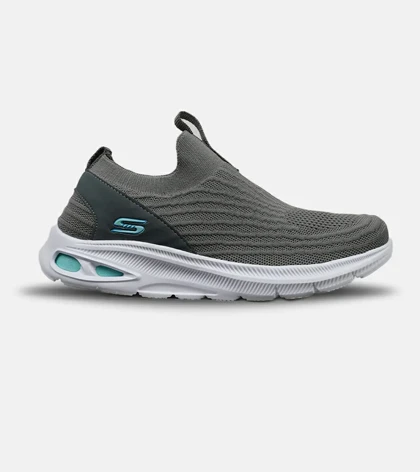 کفش کتانی طبی ورزشی خاکستری SKECHERS GoWalk 5 V2