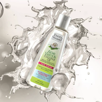 سرم مو آلوئه ورا و روغن نارگیل اوری استرند Every Strand Aloe Vera Coconut Oil Hair Serum 177Ml