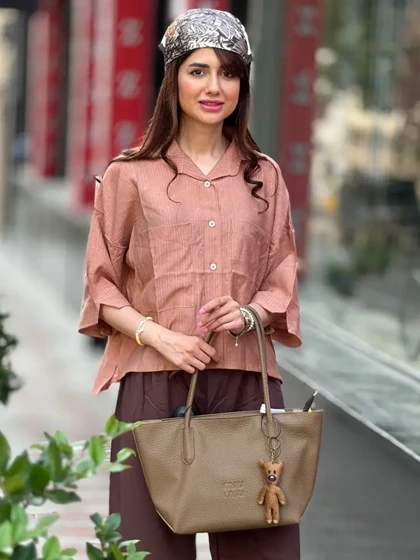 شومیز شیشه ای باکسی
