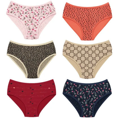 شورت زنانه اما مدل 5412-4045 بسته 6 عددی