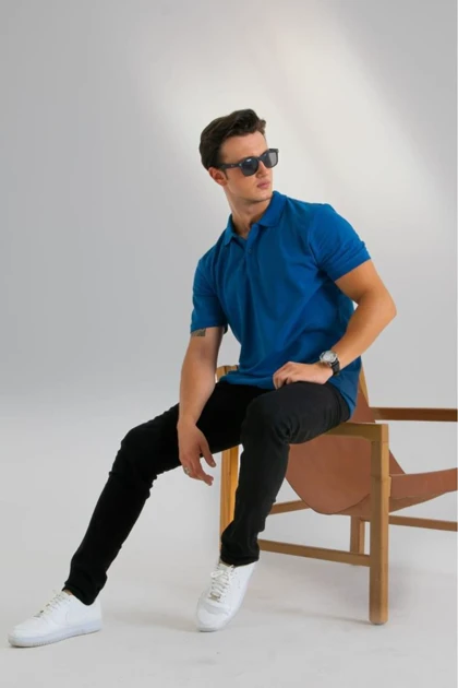 تیشرت یقه پولو مردانه hlt-jeans hlt-jeans