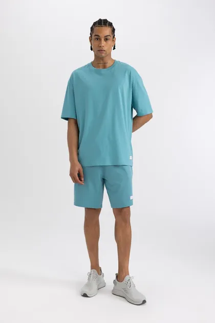 شورت پا کوتاه DeFactoFit Slim Fit A1625AX24SM TYC8CE00D559F7C800