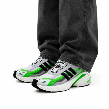 کفش کتانی مردانه مدل آدیداس فارل ویلیامز سبز Adidas Pharrell Williams