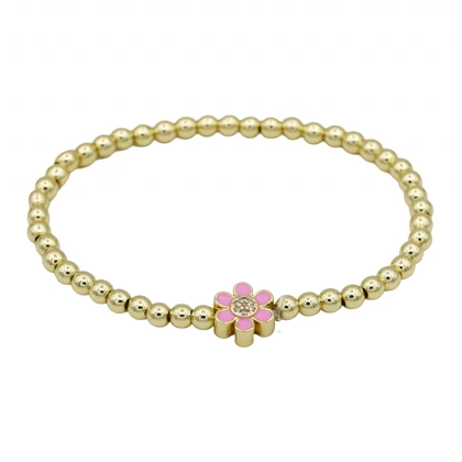 دستبند زنانه مدل گل