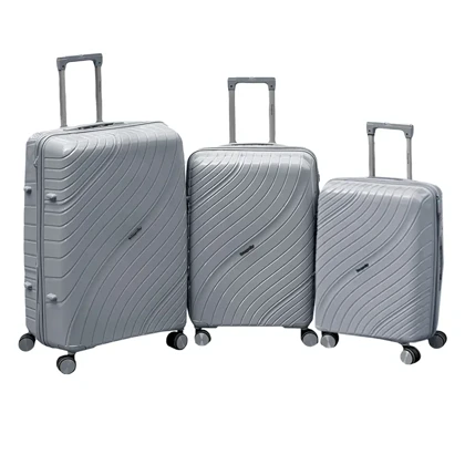 چمدان وارداتی مندوزا مدل MENDOZA - MDZ836 SERIES سری سه عددی (به همراه چمدان آرایشی هدیه)