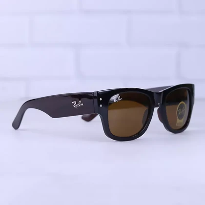عینک آفتابی ری بن فریم مربع قهوه ای RB 4164/3