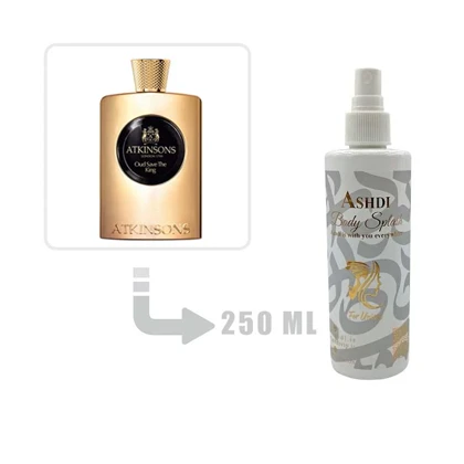 بادی اسپلش عطر ادکلن اتکینسونز عود سیو د کینگ مردانه و زنانه 250 میل Atkinsons Oud Save The King 250ml