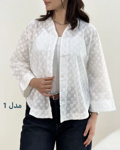 شومیز نسیم سوزن دوزی