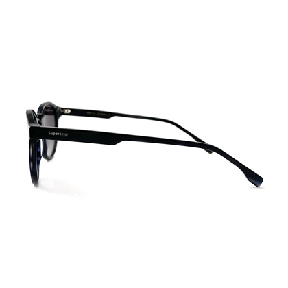عینک آفتابی گرد سوپر استپ مدل ST0960 C03 آبی دودی