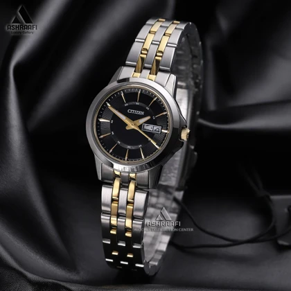 ساعت سیتیزن صفحه مشکی Citizen EQ0608-55E