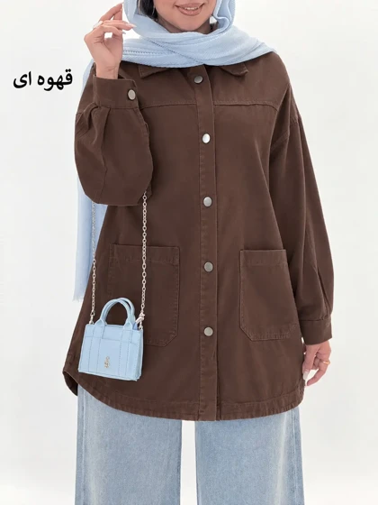 6648-مانتو کتان مرداس