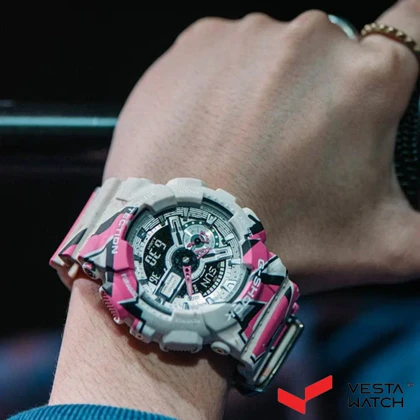 ساعت مچی مردانه و زنانه کاسیو CASIO مدل GA-110SS-1ADR