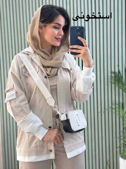 مانتو کتان دورس ترکیبی