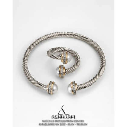 دستبند و انگشتر ست زنانه Bracelet & Ring Set SG2