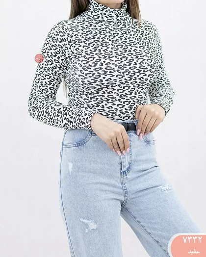 بلوزیقه اسکی پلنگی 7332