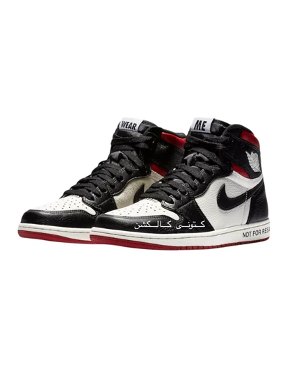 کتانی ویتنامی نایک ایر جردن وان ساق‌دار ان آر جی نات فور ریسیل Nike Air Jordan 1 Retro High OG NRG “ Not For Resale