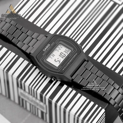 ساعت کاسیو نوستالژیک مشکی Casio B640WB-1A