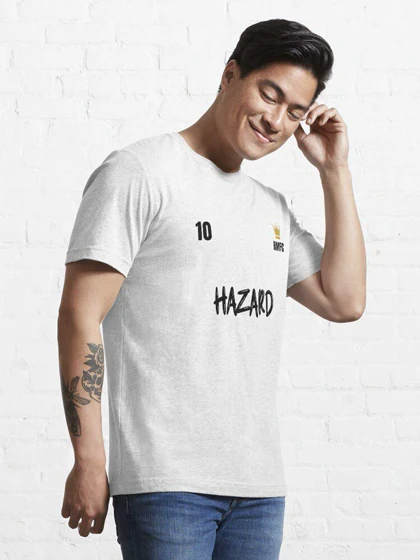 تیشرت ورزشی رئال مادرید | تیشرت Real Madrid CF طرح Eden Hazard Real Madrid کد 143824