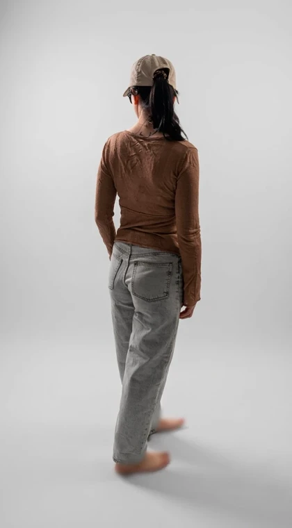 شومیز قهوه ای موکا