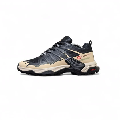 کتانی روزمره و طبیعتگردی سالامون مشکی کرم