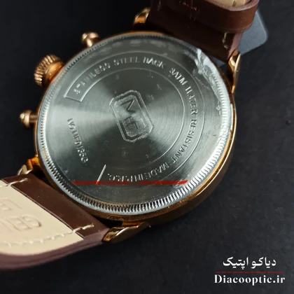 ساعت مچی مردانه اورجینال موتور ژاپن برند مینی فوکوس سه موتور مدل Mf0135G.02 بند چرم
