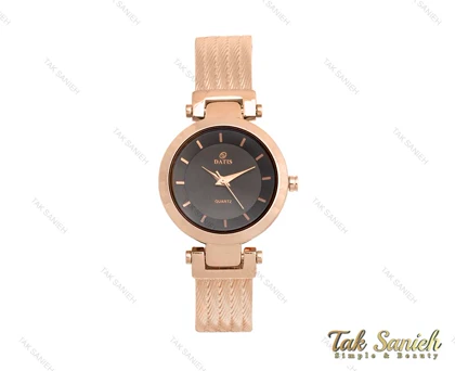 ساعت داتیس زنانه رزگلد النگویی Datis-3742-L