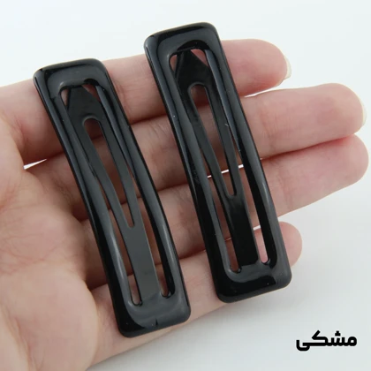 گیره مو دخترانه طرح تق تقی مستطیل