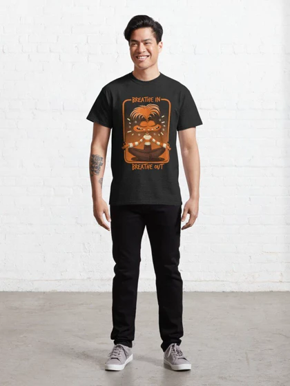 تیشرت inside out طرح Breathe In Breathe Out Classic T-Shirt کد 198693