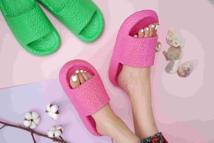 صندل زنانه eva برفی