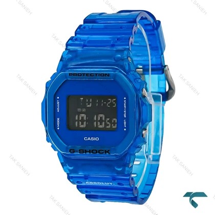 ساعت مچی جیشاک DW5600 آبی GShock-8228-U