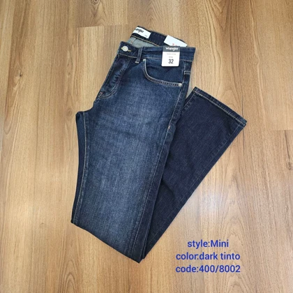 شلوارجین راسته مینی طرح رانگلر