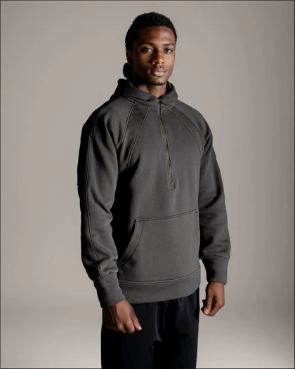 هودی نیم زیپ مردانه طرح LULULEMON کد 2164 شناسه 10100608