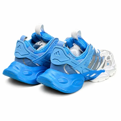 کفش کتانی مردانه مدل آدیداس دیلاکس سفید آبی Adidas Deluxe