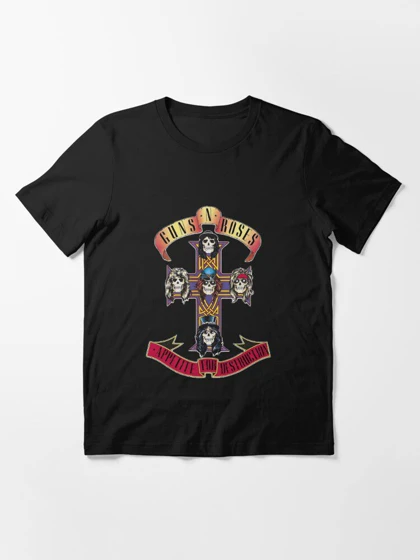 تیشرت guns n roses گانز ان روزز Skull کد 180731