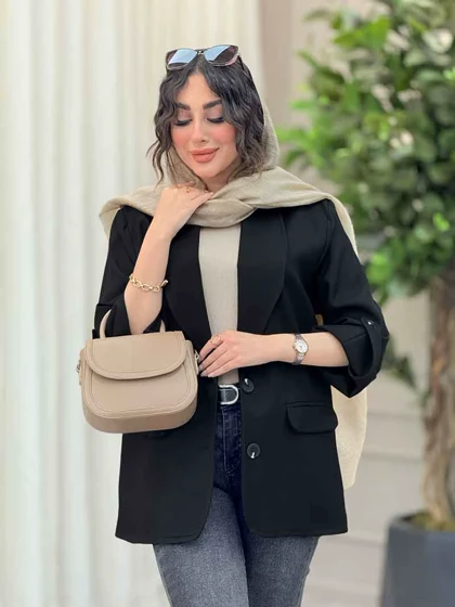 مانتو دو دکمه یسنا