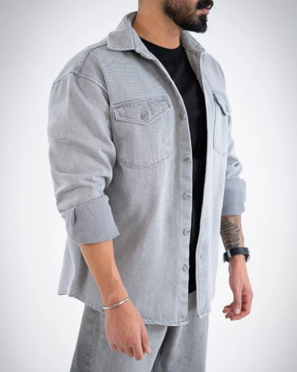 پیراهن جین مردانه وارداتی-کد4767