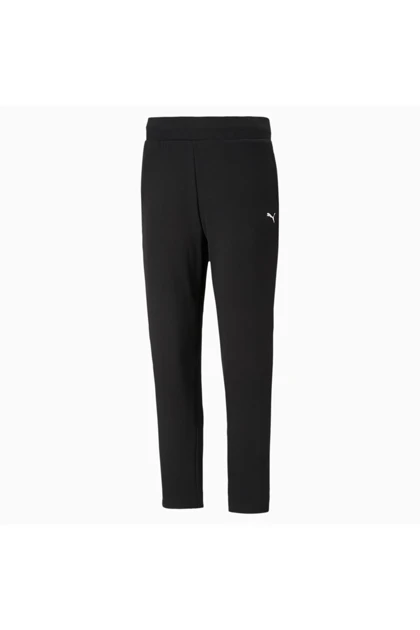 586846-51 ESS Sweatpans Pants Training Woman TrackSuit Six Six Black 58684651
