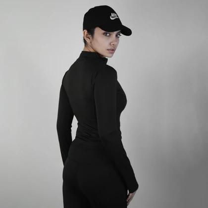 سویشرت ورزشی زنانه فی گاوئو مدل JYT-007 مشکی