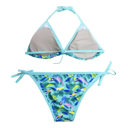 ست بیکینی زنانه مدل Cockatoo-4B0168 فیروزه ای