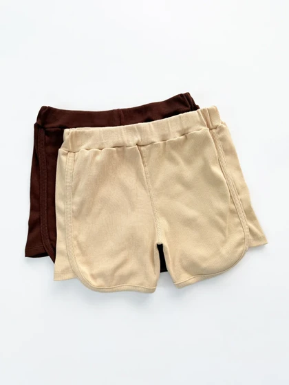 شورتک کبریتی کمر کش ساده