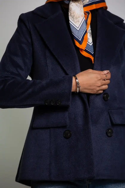 پالتو کت چهار دکمه جناقی