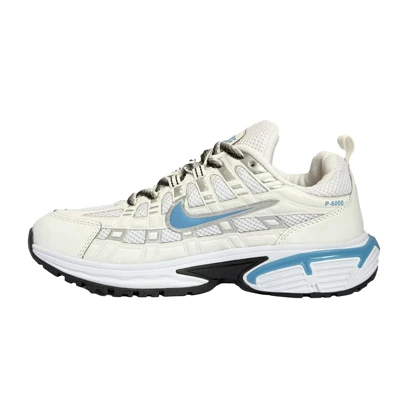 کتانی اسپرت مردانه مدل نایک پی6000 Nike رنگ سفیدآبی کد 51481